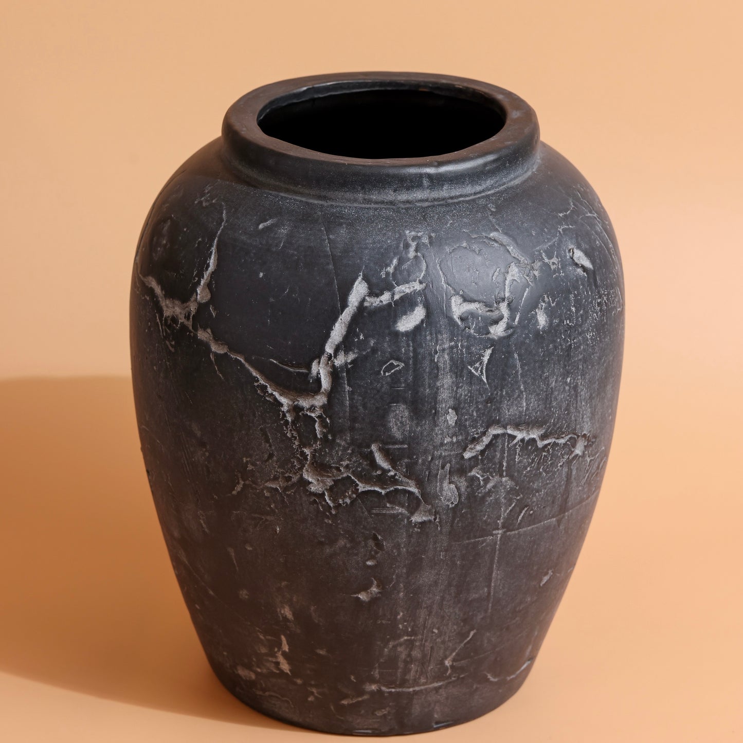 Black vase