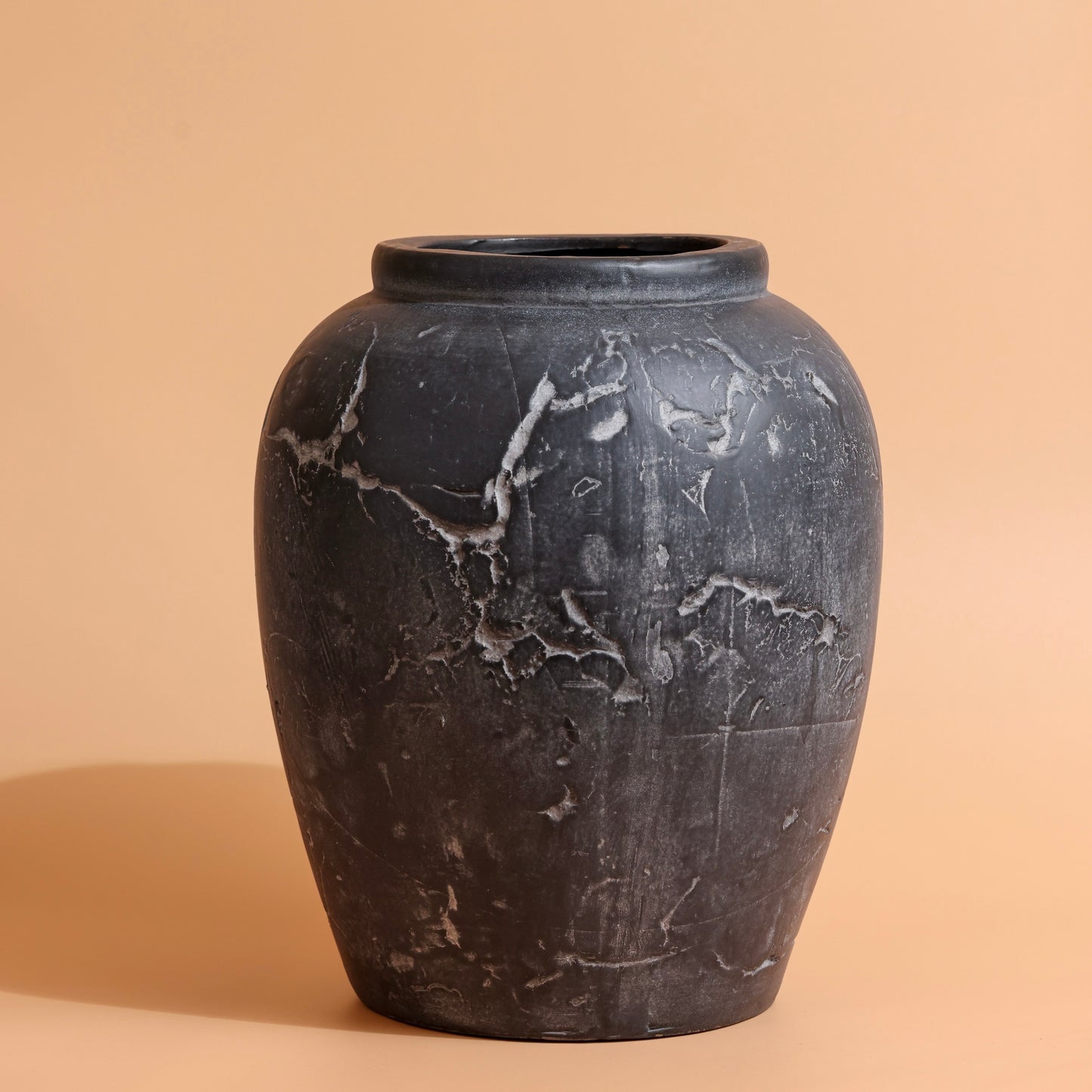 Black vase